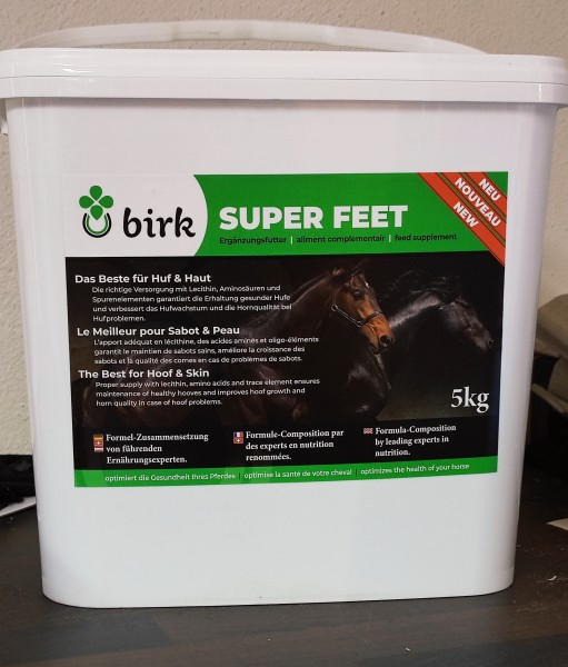 BIRK Super Feet Mineralfutter 5 KG im Eimer